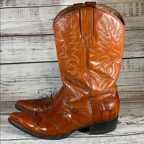Je-Ver Men’s Cowboy Boots - Picture 9 of 16